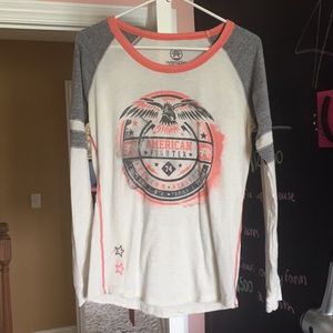 American fighter shirt